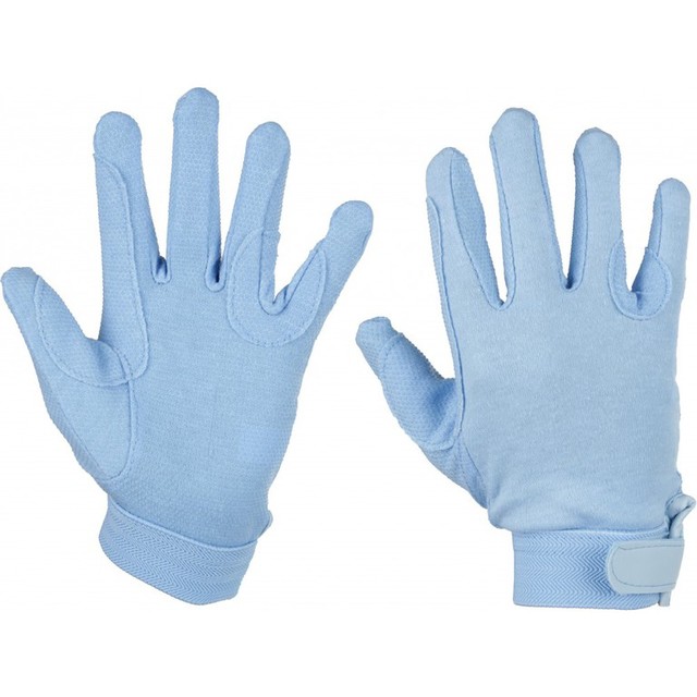 lezing Sada Advertentie Katoenen Handschoenen Lichtblauw