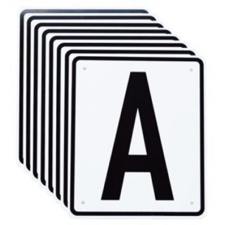 HANG DRESSUUR LETTERS BASIS SET VAN 8