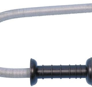 Poortgreep met haken incl. veer 2,5 cm