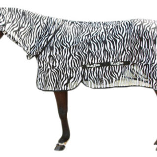Vliegendeken Zebra incl. nekdeel