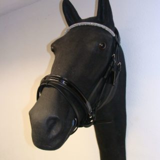 HB Hoofdstel Dubai shine zwart/zwart