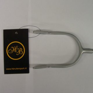 HB rvs staaf sporenset Shine 20 mm zilver