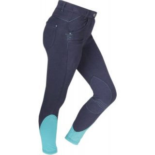 JUNIOR RIJBROEK EVY SLIMFIT BLAUW