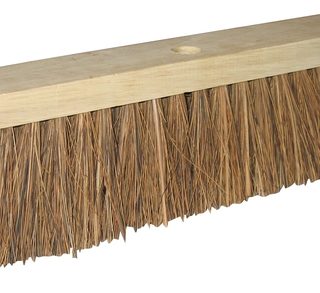 Bezem Euro Stal 40cm bruin