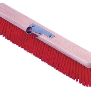Bezem Euro Stal rood