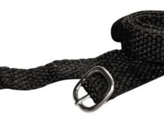 Sporenriemen los zwart metalen gespsluiting