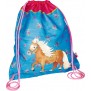 Paardenvriend Gym tasje blauw en roze My Little ponyclub